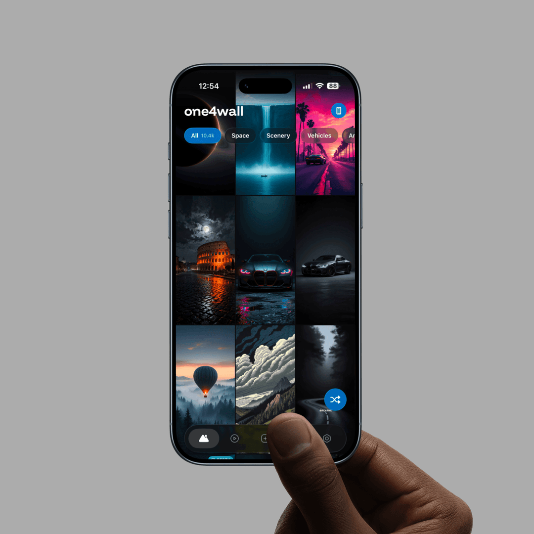 One4Wall App Preview