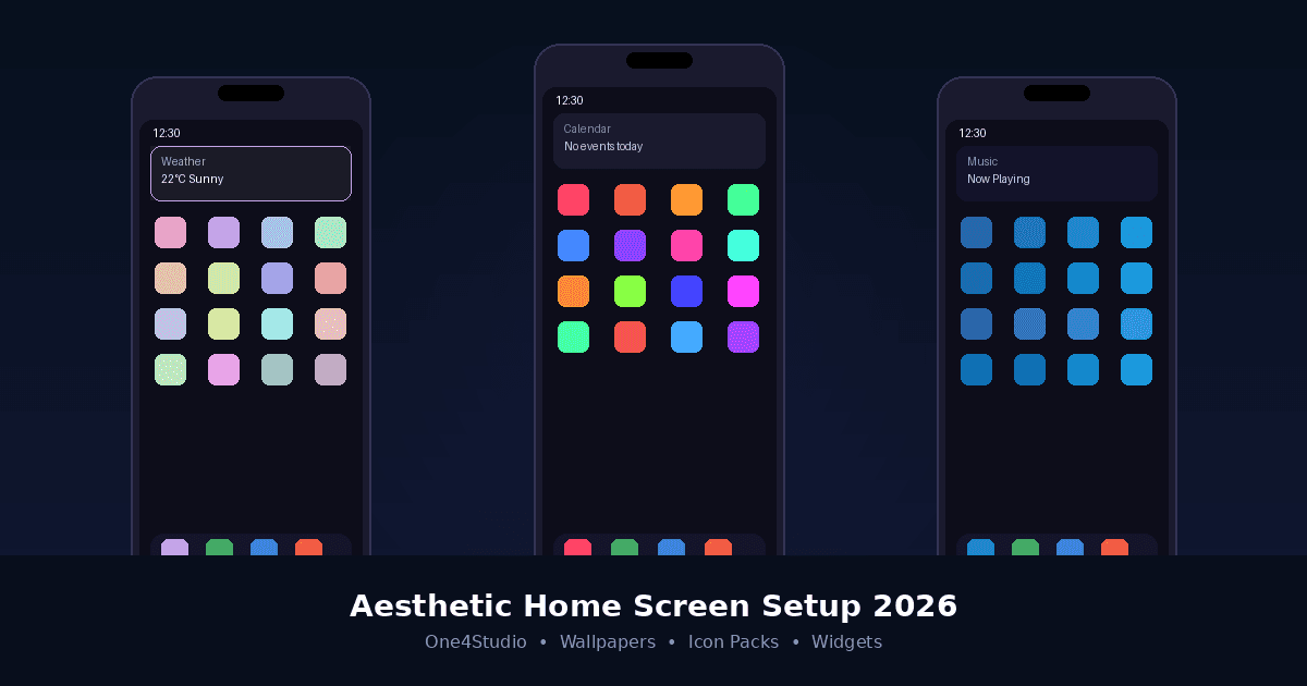 Create an Aesthetic Phone Home Screen: Complete Guide