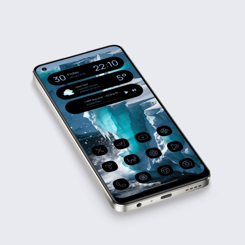 Vera Material You icon pack preview