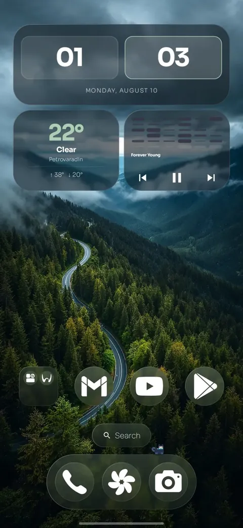 Clear Forest theme
