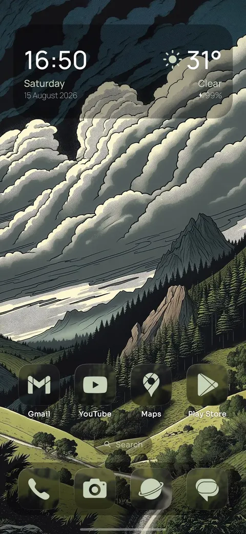 Cloudscape theme