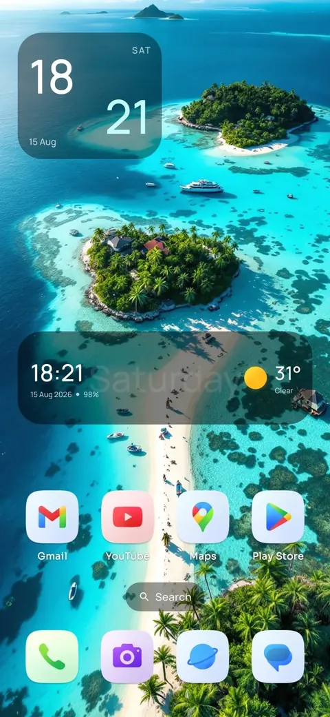 Lagoon Dayline theme