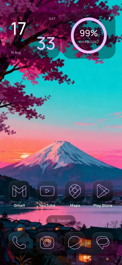 Sakura Voltage theme